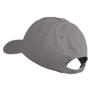 1930 Betty Cartoon Head Embroidered Pigment Dyed Wash Cap - Grey OSFM