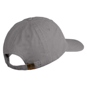 1930 Betty Cartoon Head Embroidered Pigment Dyed Wash Cap - Grey OSFM