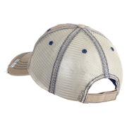 U.S. Army 76th Infantry Brigade Combat Team Embroidered Low Profile Special Cotton Mesh Cap - Khaki OSFM