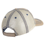 U.S. Army 76th Infantry Brigade Combat Team Embroidered Low Profile Special Cotton Mesh Cap - Khaki OSFM