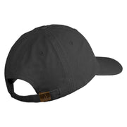 1930 Betty Cartoon Head Embroidered Pigment Dyed Wash Cap - Black OSFM