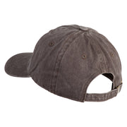 Classic 1928 Mickey Head Embroidered Pigment Dyed Cotton Cap - Brown OSFM