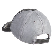 U.S. Army 86th Infantry Brigade Combat Team Embroidered Low Profile Special Cotton Mesh Cap - Black OSFM