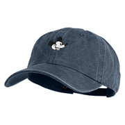 Classic 1928 Mickey Head Embroidered Pigment Dyed Cotton Cap - Navy OSFM