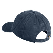 Classic 1928 Mickey Head Embroidered Pigment Dyed Cotton Cap - Navy OSFM