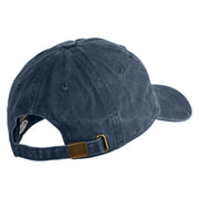 Classic 1928 Mickey Head Embroidered Pigment Dyed Cotton Cap - Navy OSFM