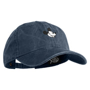 Classic 1928 Mickey Head Embroidered Pigment Dyed Cotton Cap - Navy OSFM