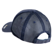 U.S. Army 86th Infantry Brigade Combat Team Embroidered Low Profile Special Cotton Mesh Cap - Navy OSFM