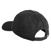 Classic 1928 Mickey Head Embroidered Pigment Dyed Cotton Cap - Black OSFM