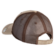 U.S. Army 116th Infantry Brigade Combat Team Embroidered Low Profile Special Cotton Mesh Cap - Khaki-Brown OSFM