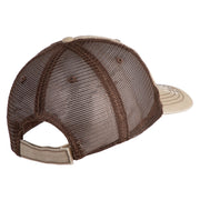 U.S. Army 116th Infantry Brigade Combat Team Embroidered Low Profile Special Cotton Mesh Cap - Khaki-Brown OSFM