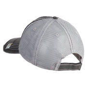 U.S. Army 170th Infantry Brigade Embroidered Low Profile Special Cotton Mesh Cap - Black OSFM