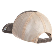 U.S. Army 172nd Infantry Brigade Embroidered Low Profile Special Cotton Mesh Cap - Brown-Khaki OSFM