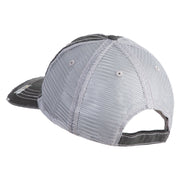 U.S. Army 198th Infantry Brigade Embroidered Low Profile Special Cotton Mesh Cap - Black OSFM