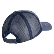 U.S. Army 256th Infantry Brigade Combat Team Embroidered Low Profile Special Cotton Mesh Cap - Navy OSFM