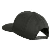 Sasquatch Sign Embroidered Solid Cotton Twill Pro Style Cap - Charcoal OSFM