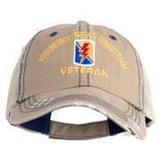 U.S. Army 79th Infantry Brigade Combat Team Embroidered Low Profile Special Cotton Mesh Cap - Khaki OSFM