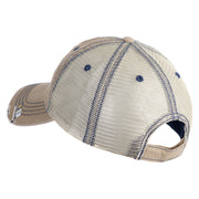 U.S. Army 79th Infantry Brigade Combat Team Embroidered Low Profile Special Cotton Mesh Cap - Khaki OSFM