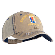 U.S. Army 79th Infantry Brigade Combat Team Embroidered Low Profile Special Cotton Mesh Cap - Khaki OSFM