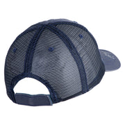 U.S. Army Air Force Embroidered Low Profile Special Cotton Mesh Cap - Navy OSFM