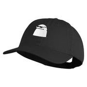 The Smug Guy Embroidered Low Profile Dyed Cotton Twill Cap - Black OSFM