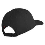 The Smug Guy Embroidered Low Profile Dyed Cotton Twill Cap - Black OSFM