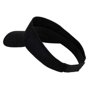 Dragon’s Eye Icon Embroidered Cotton Twill Sun Visor - Black OSFM