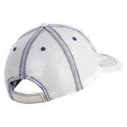 U.S. Army 75th Ranger Military Intelligence Battalion Embroidered Low Profile Special Cotton Mesh Cap - Putty OSFM