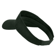 Dragon’s Eye Icon Embroidered Cotton Twill Sun Visor - Dark Green OSFM