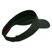 Dragon’s Eye Icon Embroidered Cotton Twill Sun Visor - Dark Green OSFM