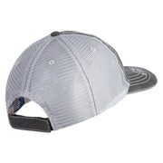 U.S. Army 1st Ranger Battalion Embroidered Low Profile Special Cotton Mesh Cap - Black OSFM