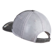 U.S. Army 2nd Ranger Battalion Embroidered Low Profile Special Cotton Mesh Cap - Black OSFM