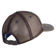 U.S. Army 2nd Ranger Battalion Embroidered Low Profile Special Cotton Mesh Cap - Brown OSFM