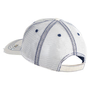 U.S. Army 3rd Ranger Battalion Embroidered Low Profile Special Cotton Mesh Cap - Putty OSFM