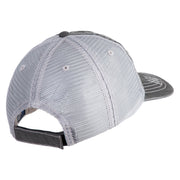 U.S. Army Paratrooper and Ranger Badge Embroidered Low Profile Special Cotton Mesh Cap - Black OSFM