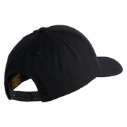 U.S. Army 75th Ranger Regiment Embroidered Retro Cotton Blend Snapback Cap - Black OSFM