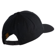 U.S. Army 75th Ranger Special Troops Battalion Embroidered Retro Cotton Blend Snapback Cap - Black OSFM