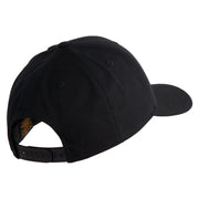 U.S. Army 75th Ranger Military Intelligence Battalion Embroidered Retro Cotton Blend Snapback Cap - Black OSFM