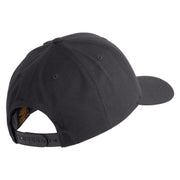 U.S. Army 75th Ranger Military Intelligence Battalion Embroidered Retro Cotton Blend Snapback Cap - Charcoal OSFM