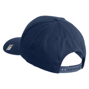 U.S. Army 2nd Ranger Battalion Embroidered Retro Cotton Blend Snapback Cap - Navy OSFM