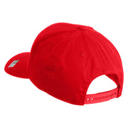 U.S. Army 3rd Ranger Battalion Embroidered Retro Cotton Blend Snapback Cap - Red OSFM