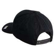 U.S. Army 3rd Ranger Battalion Embroidered Retro Cotton Blend Snapback Cap - Black OSFM