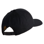 U.S. Army 3rd Ranger Battalion Embroidered Retro Cotton Blend Snapback Cap - Black OSFM