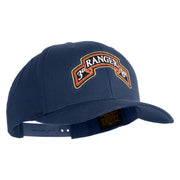 U.S. Army 3rd Ranger Battalion Embroidered Retro Cotton Blend Snapback Cap - Navy OSFM