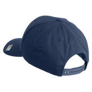 U.S. Army Paratrooper and Ranger Badge Embroidered Retro Cotton Blend Snapback Cap - Navy OSFM