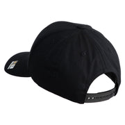 U.S. Army Paratrooper and Ranger Badge Embroidered Retro Cotton Blend Snapback Cap - Black OSFM