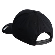 U.S. Army Air Assault Badge Embroidered Retro Cotton Blend Snapback Cap - Black OSFM