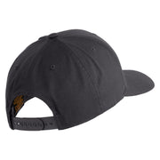 U.S. Army Air Assault Badge Embroidered Retro Cotton Blend Snapback Cap - Charcoal OSFM