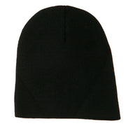 8 inch Acrylic Short Blank Beanie