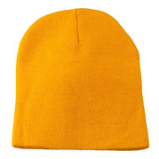 8 inch Acrylic Short Blank Beanie